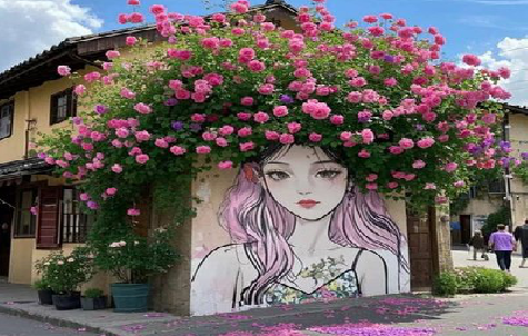 洱源怎么设计网红打卡墙绘