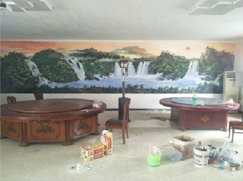 洱源墙绘-写实风景