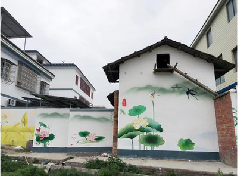 洱源室外墙绘-从选材到保养。